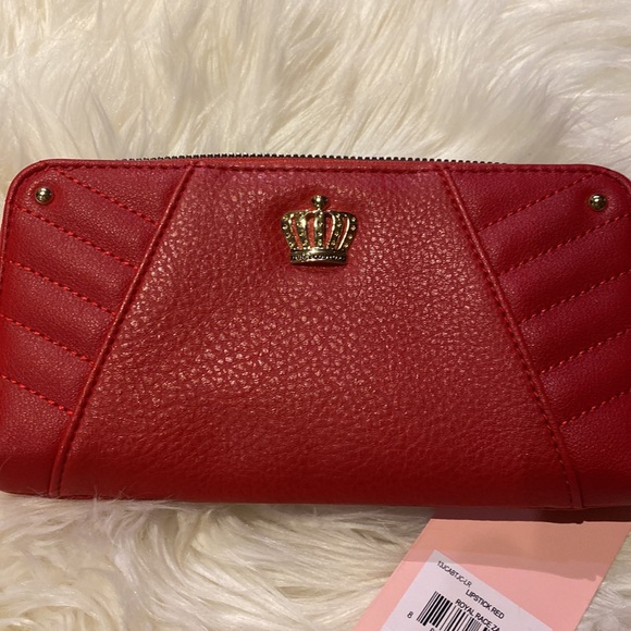 Juicy Couture Lipstick Red Royal Race Wallet Card Carrier  NWT - Picture 6 of 6